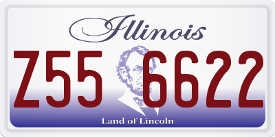 IL license plate Z556622