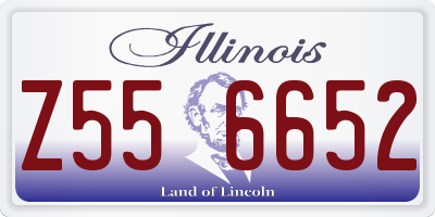 IL license plate Z556652
