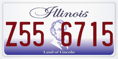 IL license plate Z556715