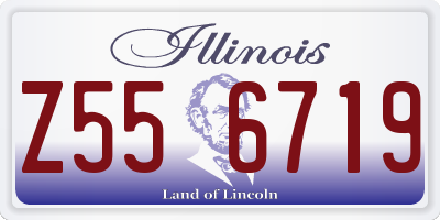 IL license plate Z556719