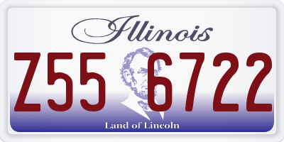 IL license plate Z556722
