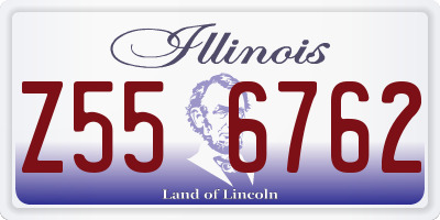 IL license plate Z556762