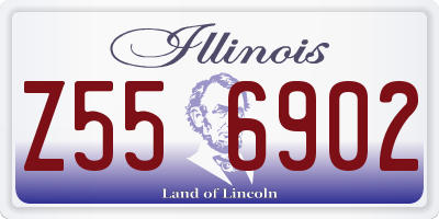 IL license plate Z556902
