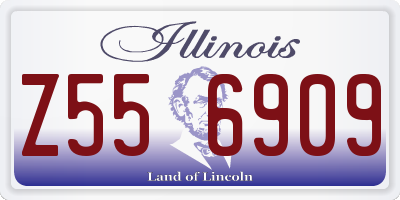 IL license plate Z556909