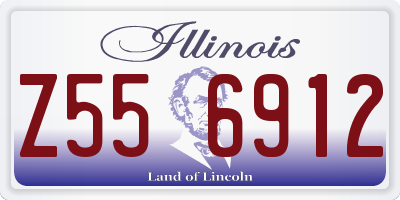 IL license plate Z556912
