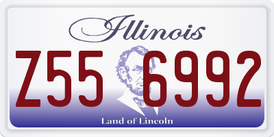 IL license plate Z556992