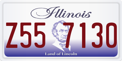 IL license plate Z557130