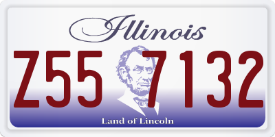 IL license plate Z557132