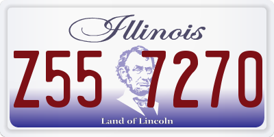 IL license plate Z557270
