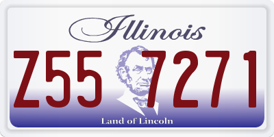IL license plate Z557271