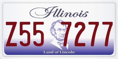 IL license plate Z557277