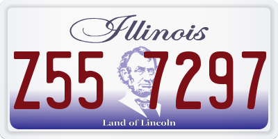 IL license plate Z557297
