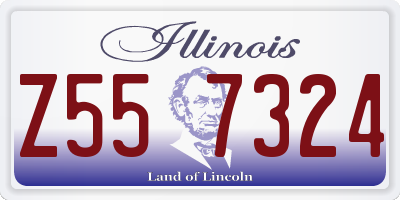 IL license plate Z557324