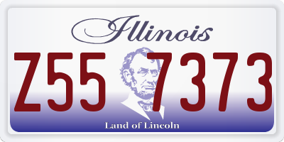IL license plate Z557373