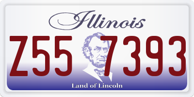 IL license plate Z557393