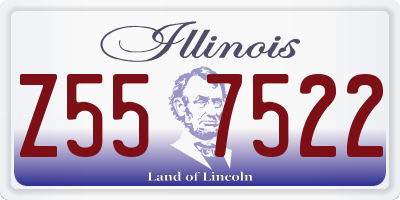 IL license plate Z557522