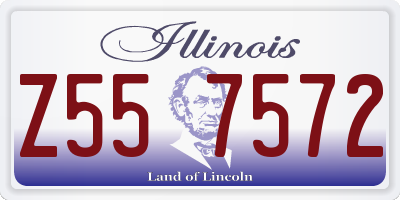 IL license plate Z557572