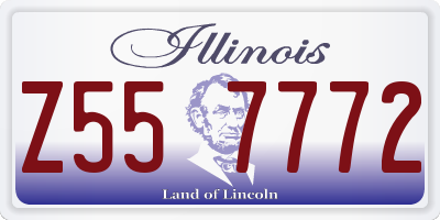 IL license plate Z557772