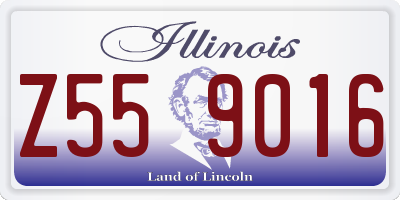 IL license plate Z559016