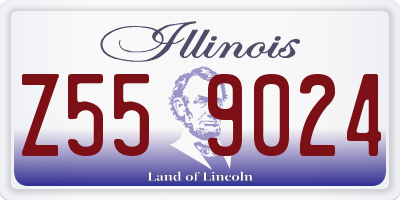 IL license plate Z559024