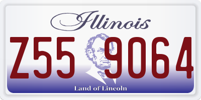 IL license plate Z559064
