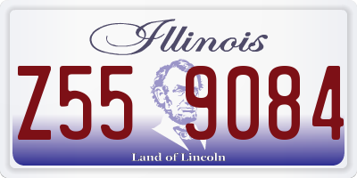 IL license plate Z559084
