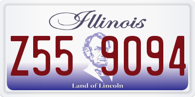 IL license plate Z559094
