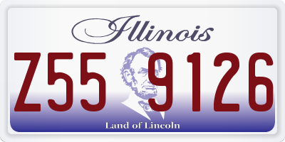 IL license plate Z559126