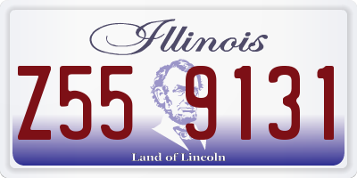 IL license plate Z559131