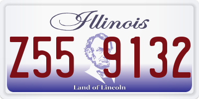 IL license plate Z559132