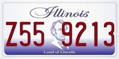 IL license plate Z559213