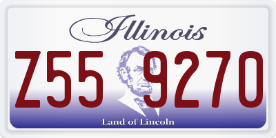 IL license plate Z559270