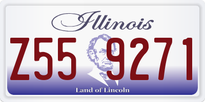 IL license plate Z559271