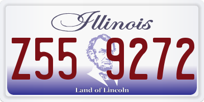 IL license plate Z559272