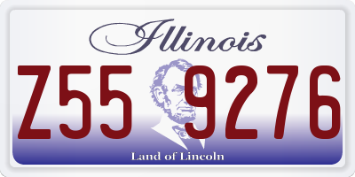 IL license plate Z559276