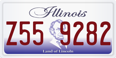 IL license plate Z559282