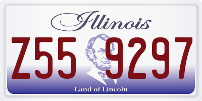 IL license plate Z559297