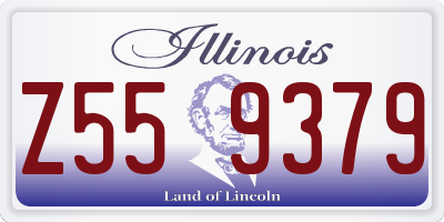 IL license plate Z559379