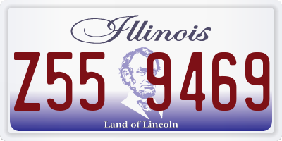 IL license plate Z559469