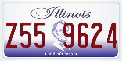 IL license plate Z559624