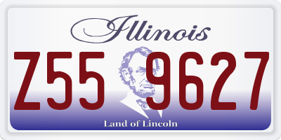 IL license plate Z559627