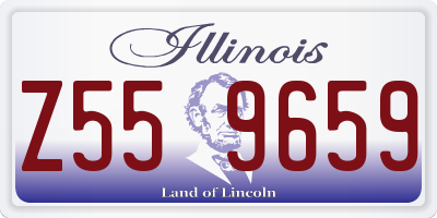 IL license plate Z559659