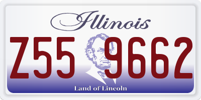 IL license plate Z559662