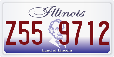 IL license plate Z559712