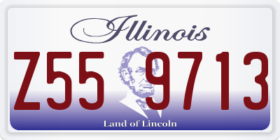 IL license plate Z559713