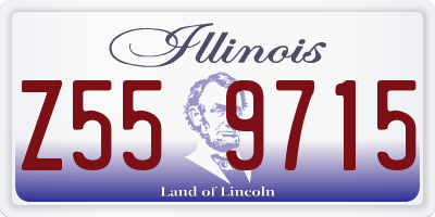 IL license plate Z559715