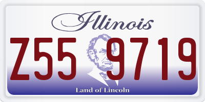 IL license plate Z559719