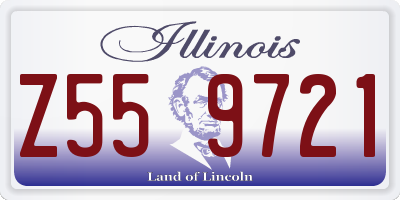IL license plate Z559721