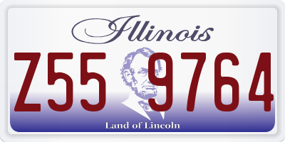 IL license plate Z559764