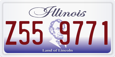 IL license plate Z559771